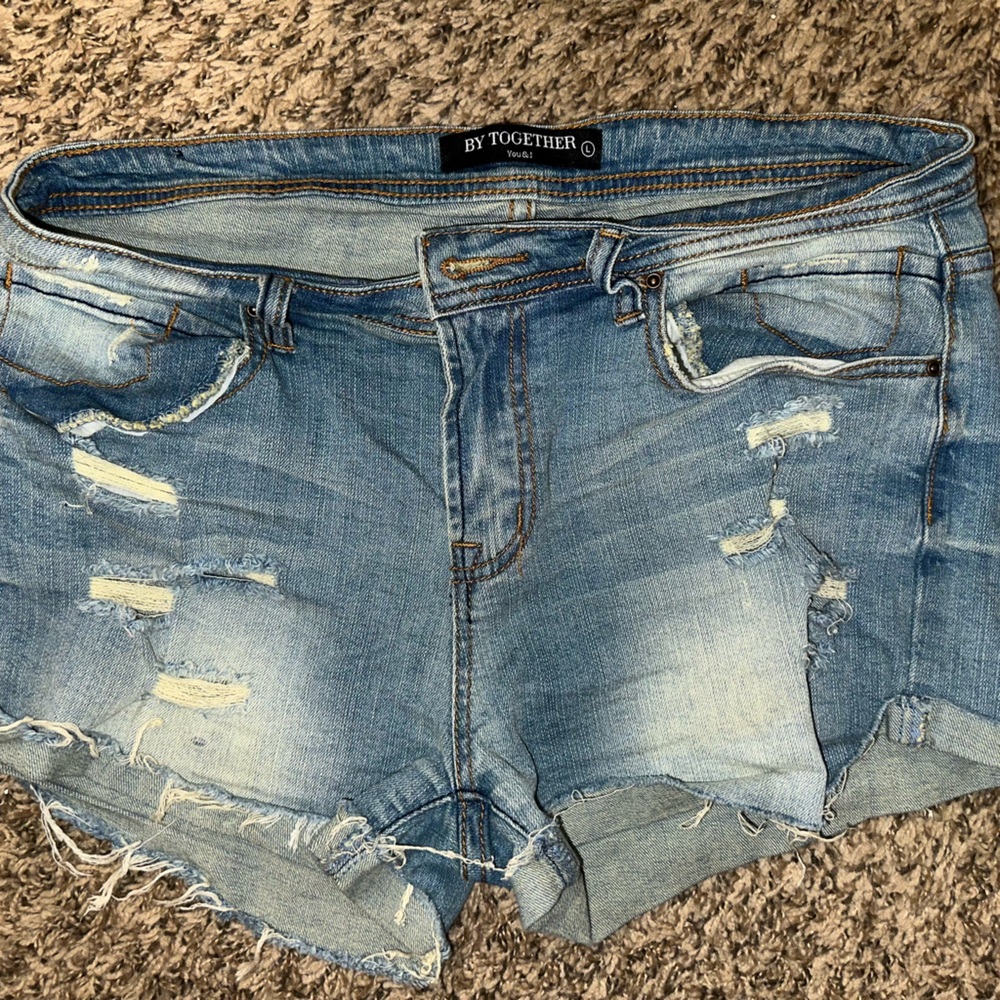 Urban Outfitters Distressed Denim Shorts